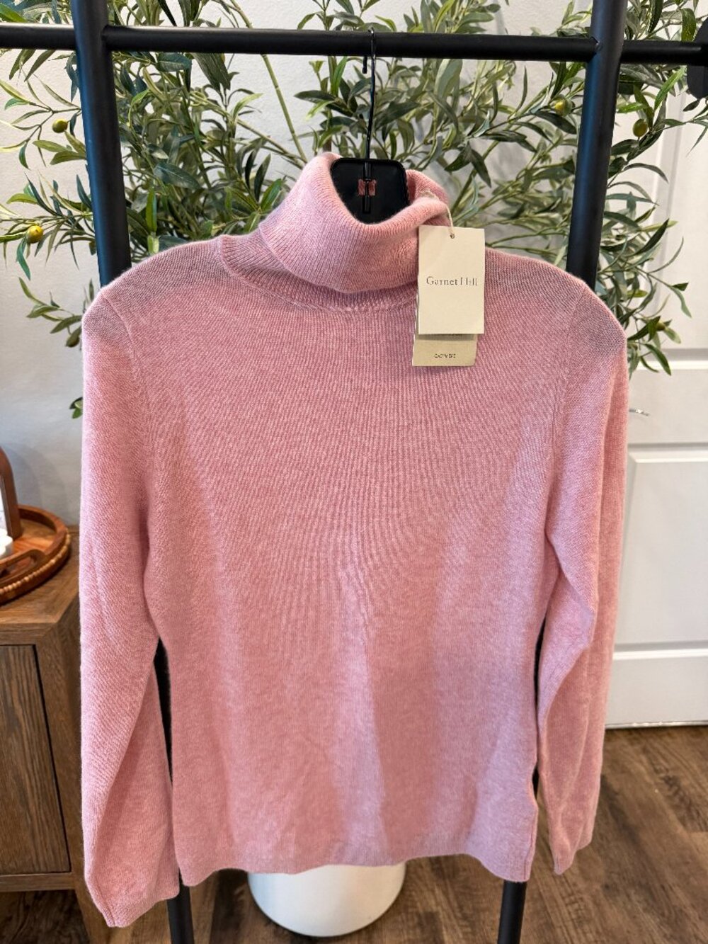 Cashmere Cable-Detail Turtleneck Sweater